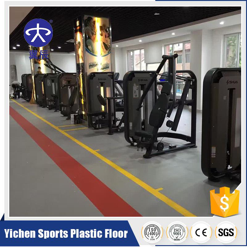 What is the price of gym plastic floor?