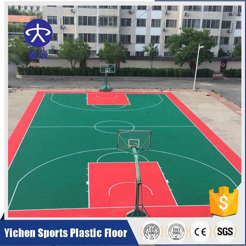 山东篮球场拼装地板