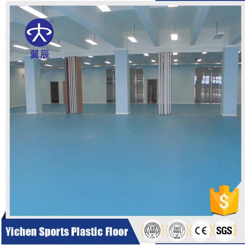 上海训练馆PVC运动地板安装