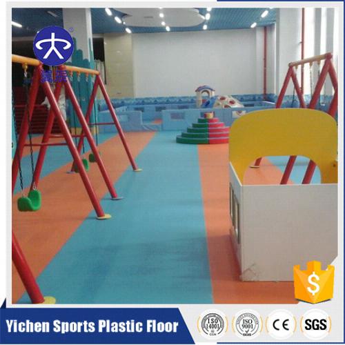 新疆幼儿活动中心PVC塑胶地板