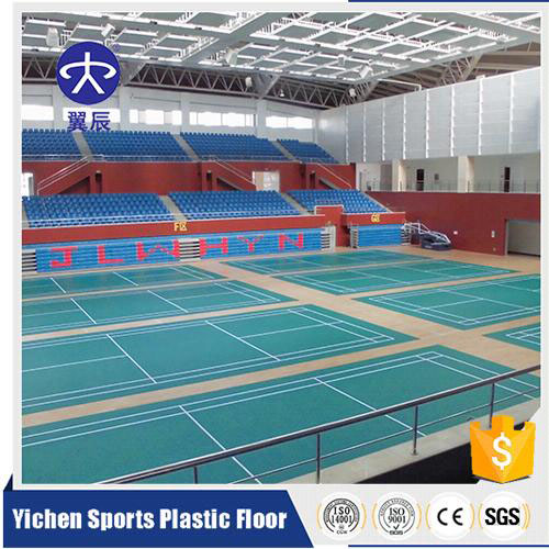 Sports venue PVC sports floor, badminton court PVC plastic floor